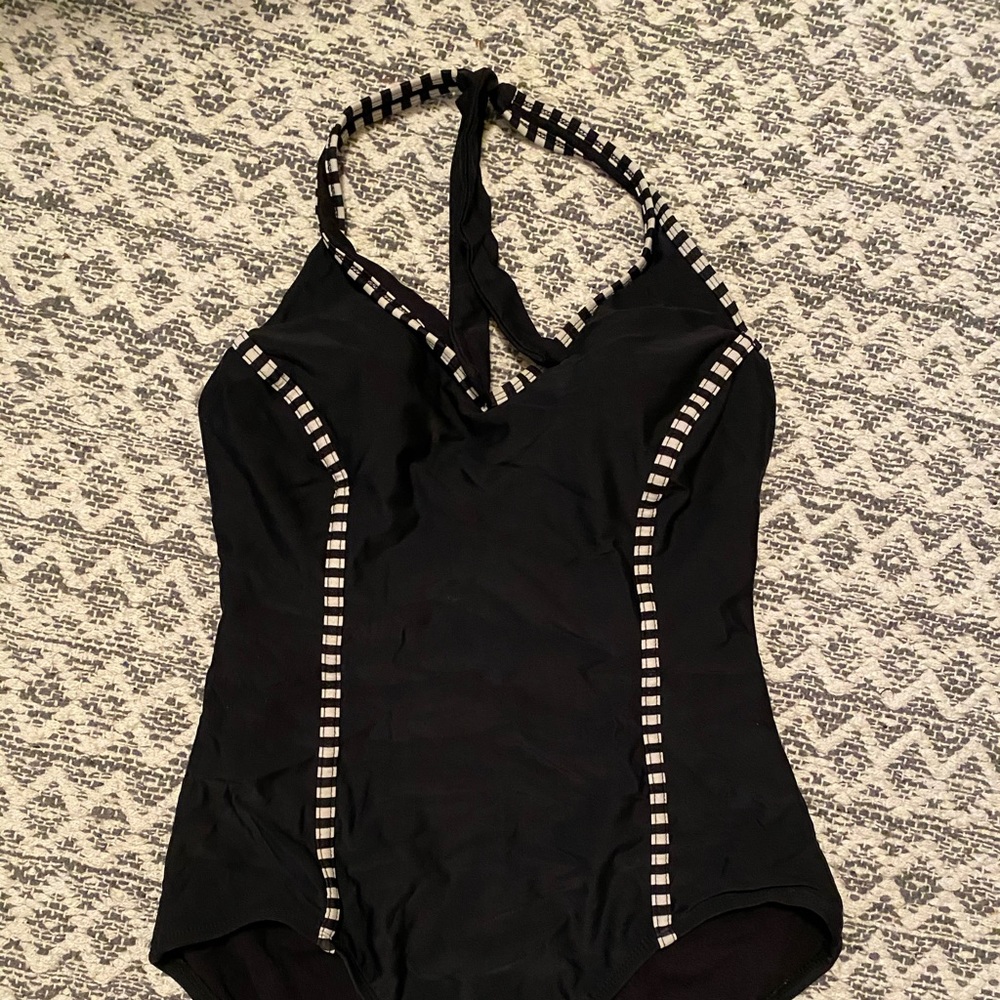 Halter Top One Piece Cute Swimsuit